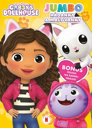 Obrázok Gabikin kúzelný domček - JUMBO hádanky a maľovanky