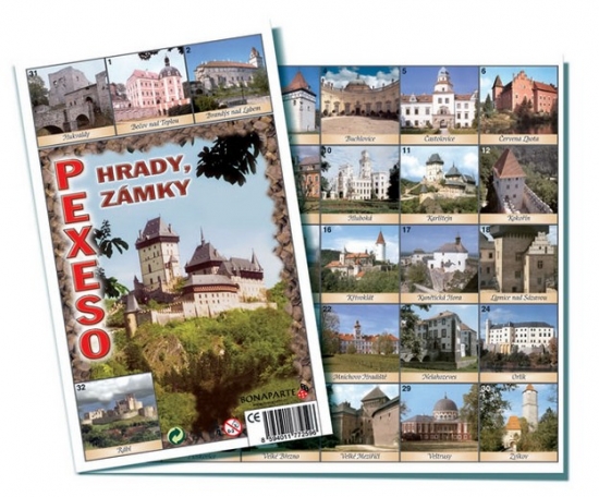 Obrázok Pexeso 32 - Hrady a zámky