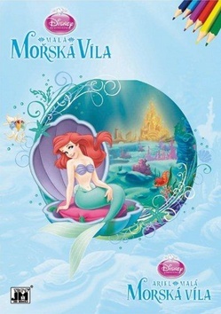 Obrázok Vymaľovanka A4/ Ariel