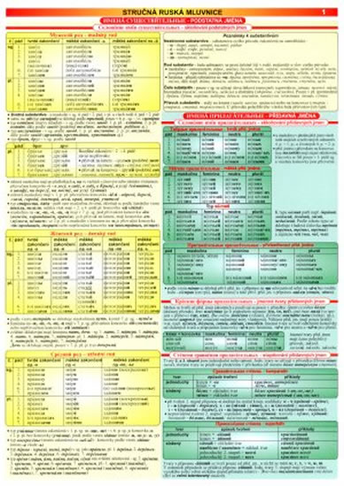 Obrázok Stručná ruská mluvnice