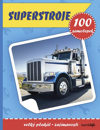 Obrázok Superstroje - Plakát a 100 samolepek