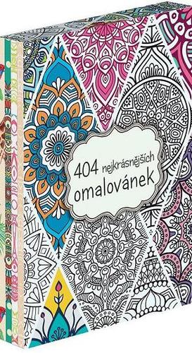 Obrázok 404 nejkrásnějších omalovánek BOX