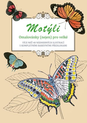 Obrázok Motýli - omalovánky (nejen) pro velké
