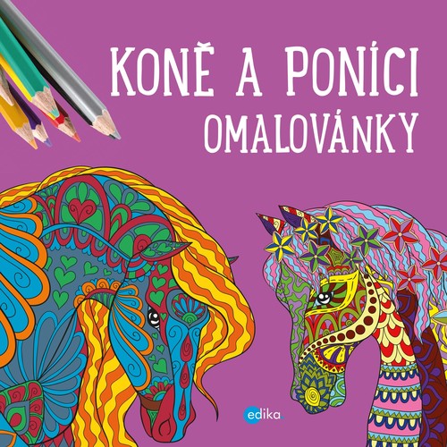 Obrázok Koně a poníci - omalovánky