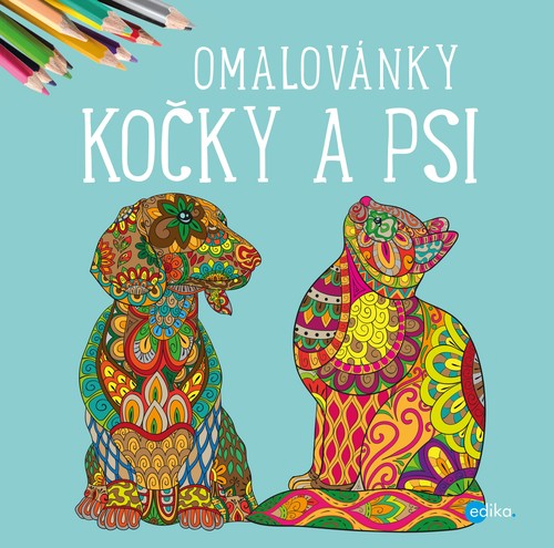 Obrázok Kočky a psi - omalovánky
