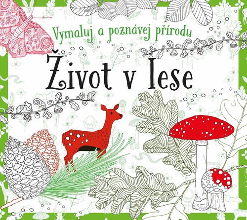 Obrázok Život v lese - omalovánky