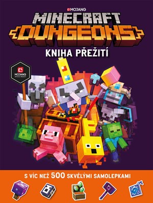 Obrázok Minecraft Dungeons - Kniha přežití se samolepkami