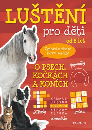 Obrázok Luštění pro děti - O psech, kočkách a koních