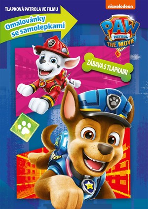 Obrázok Tlapková patrola - Omalovánky k filmu se samolepkami