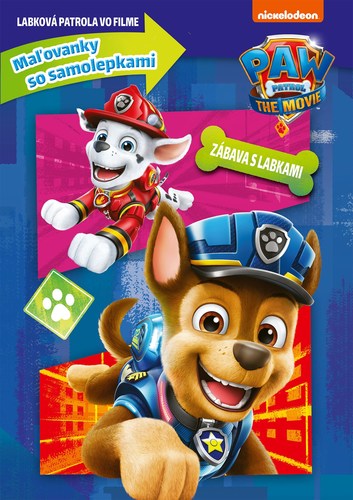 Obrázok Labková patrola - Maľovanky k filmu so samolepkami