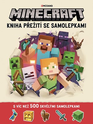 Obrázok Minecraft - Kniha přežití se samolepkami