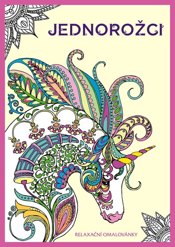 Obrázok Jednorožci - relaxační omalovánky
