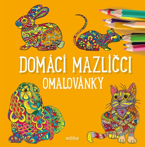 Obrázok Domácí mazlíčci - omalovánky
