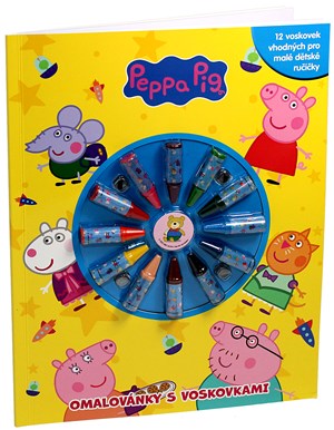 Obrázok Peppa Pig - Omalovánky s voskovkami