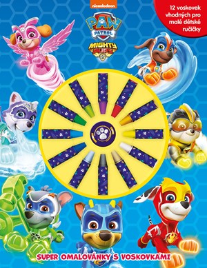 Obrázok Tlapková patrola - Super omalovánky s voskovkami