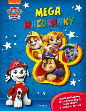 Obrázok Labková patrola - Mega maľovanky