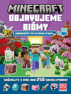 Obrázok Minecraft - Objavujeme biómy so samolepkami