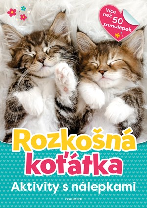 Obrázok Aktivity s nálepkami – Rozkošná koťátka