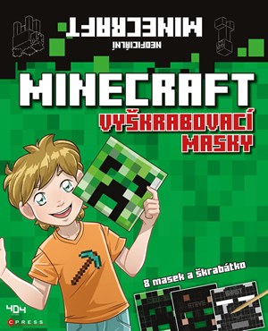 Obrázok Vyškrabovací masky: Minecraft