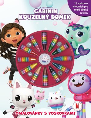 Obrázok Gábinin kouzelný domek - Omalovánky s voskovkami