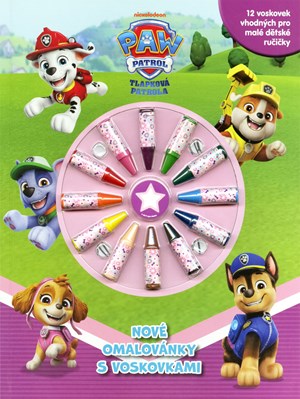 Obrázok Tlapková patrola - Nové omalovánky s voskovkami