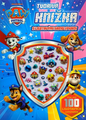 Obrázok Labková patrola  - Tvorivá knižka s ligotavými samolepkami