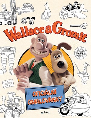 Obrázok Wallace a Gromit –  oficiální omalovánky