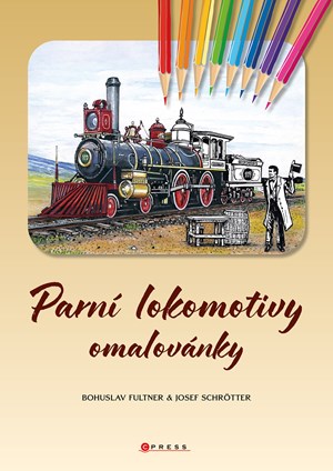 Obrázok Parní lokomotivy omalovánky