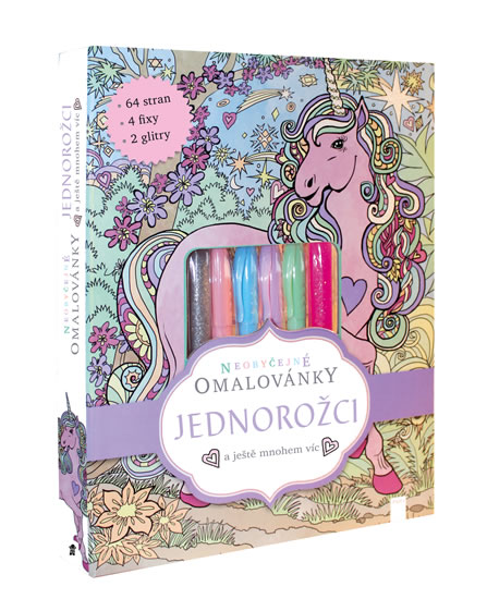 Obrázok Neobyčejné omalovánky: JEDNOROŽCI a ještě mnohem víc…