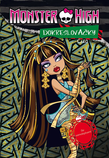 Obrázok Monster High - Cleo - Dokreslovačky se samolepkami