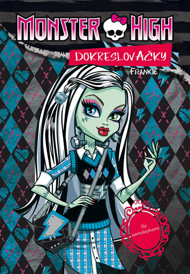 Obrázok Monster High - Frankie - Dokreslovačky se samolepkami