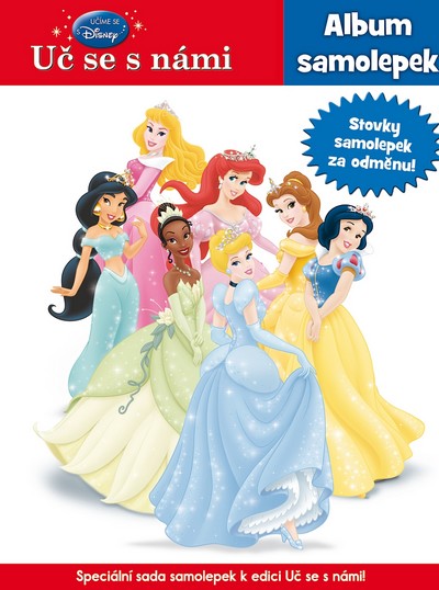 Obrázok Uč se s snámi - Princezny - Album samolepek