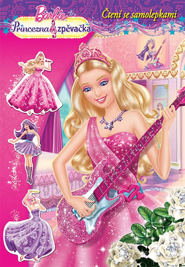 Obrázok Barbie - Princezna a zpěvačka - čtení se samolepkami