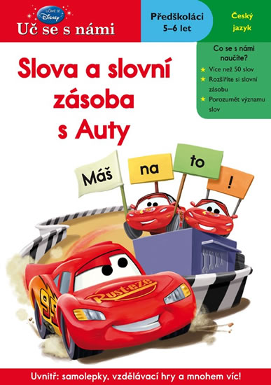 Obrázok Uč se s námi - Slova a slovní zásoba s Auty