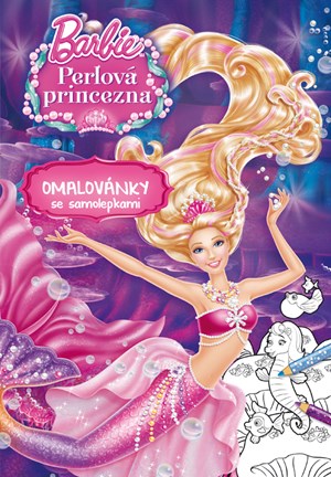 Obrázok Barbie - Perlová princezna - Omalovánky se samolepkami