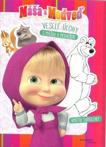 Obrázok Máša a medveď - Veselé úlohy s Mášou a medveďom