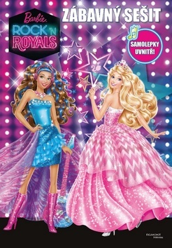 Obrázok Barbie - Rock´n Royals - Zábavný sešit - Samolepky uvnitř!