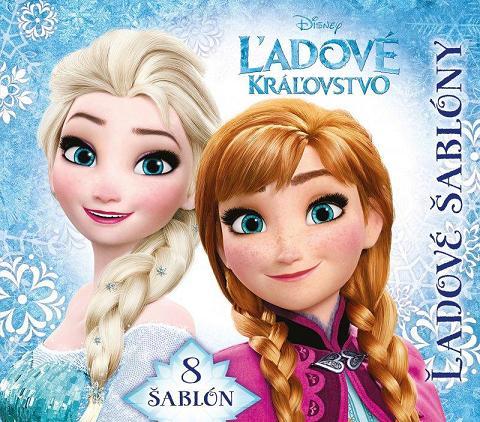 Obrázok Ľadové kráľovstvo - Kniha šablón