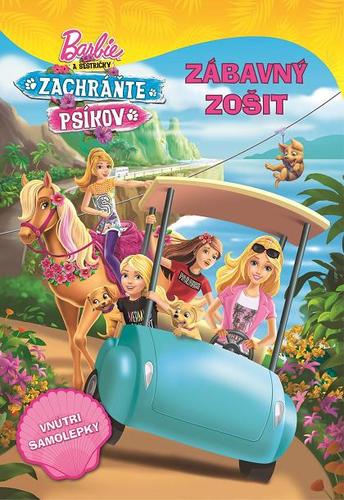Obrázok Barbie a sestričky Zachráňte psíkov Zábavný zošit