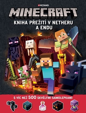 Obrázok Minecraft - Kniha přežití v Netheru a Endu