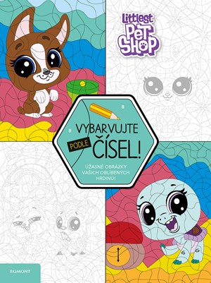 Obrázok Littlest Pet Shop - Vybarvujte podle čísel!