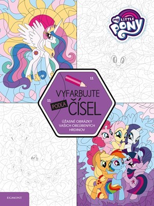 Obrázok My Little Pony - Vyfarbujte podľa čísel