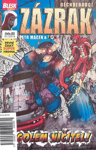 Obrázok Blesk komiks 02 - Dechberoucí zázrak - Golem ničitel 01/2016
