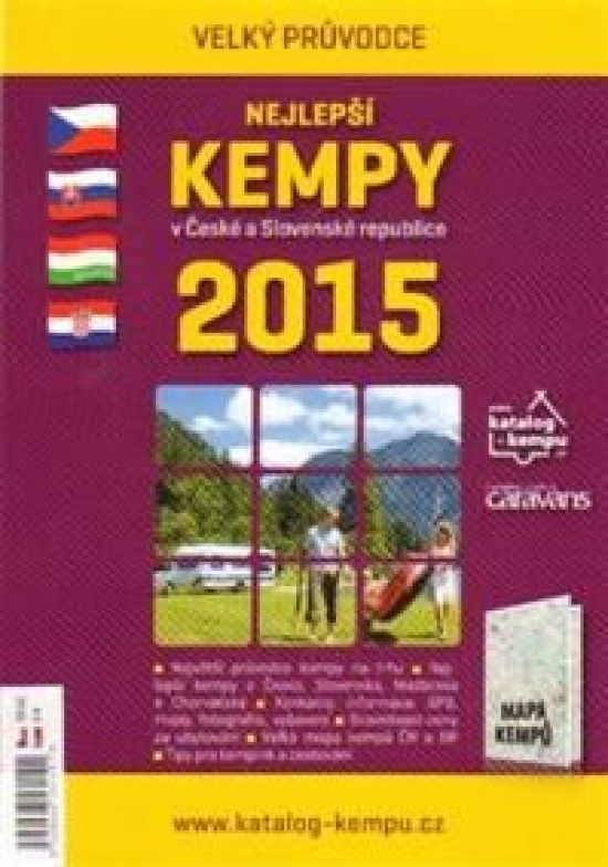 Obrázok Kempy v České a Slovenské republice 2015 - Velký průvodce