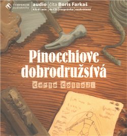 Obrazok Pinocchiove dobrodružstvá (4x Audio na CD)