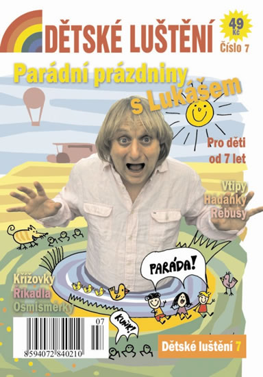 Obrázok Dětské luštění 7 - Prázdniny s Lukášem
