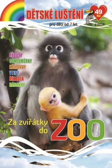 Obrázok Dětské luštění 1/2018 - Za zvířátky do ZOO