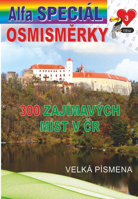 Obrázok Osmisměrky speciál 3/2023 - 300 zajímavých míst  ČR
