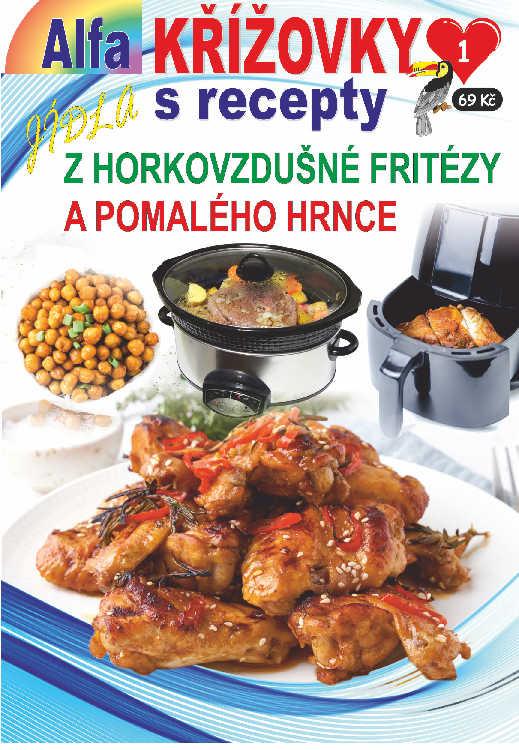 Obrázok Křížovky s recepty 1/2025 - Z horkovzdušné fritézy a pomalého hrnce