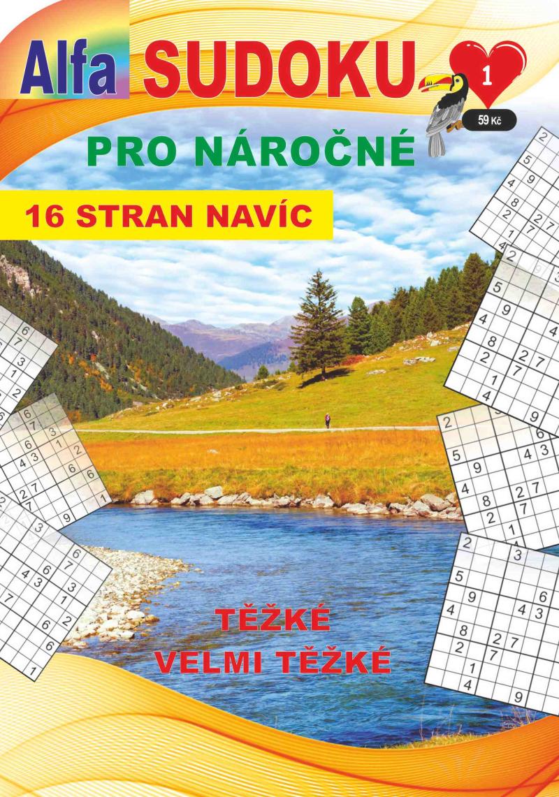 Obrázok Sudoku pro náročné 1/2025